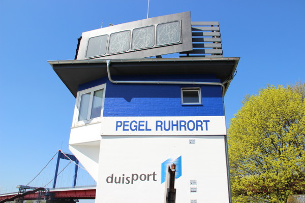 Pegel Ruhort in Duisburg